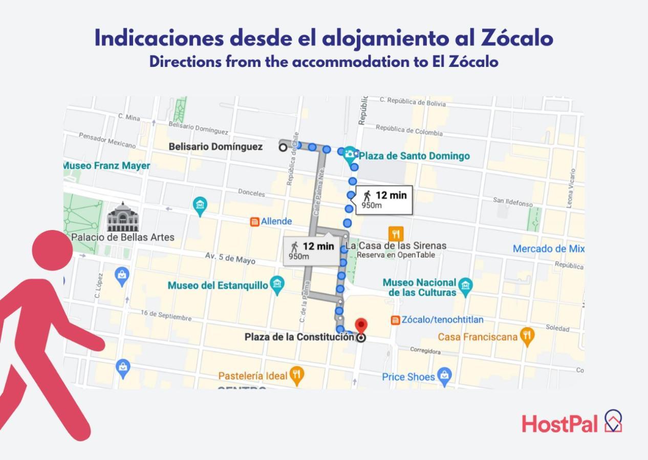 Mexico Historic Center Modern Apartment المظهر الخارجي الصورة